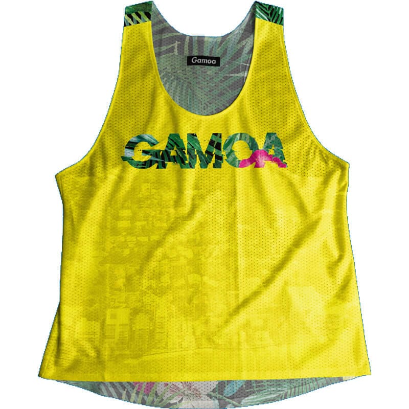 Singlet Yellow Tropical Ladies | GAMOA ORIGINAL,SINGLET Ladies | Gamoa ...
