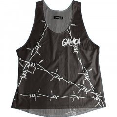 Singlet Black Barbed wire Ladies