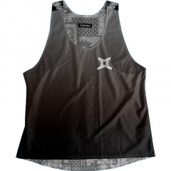 Singlet Paisley Pattern Black Ladies