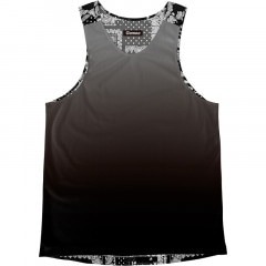 [Easy Order] Singlet Paisley Pattern Black