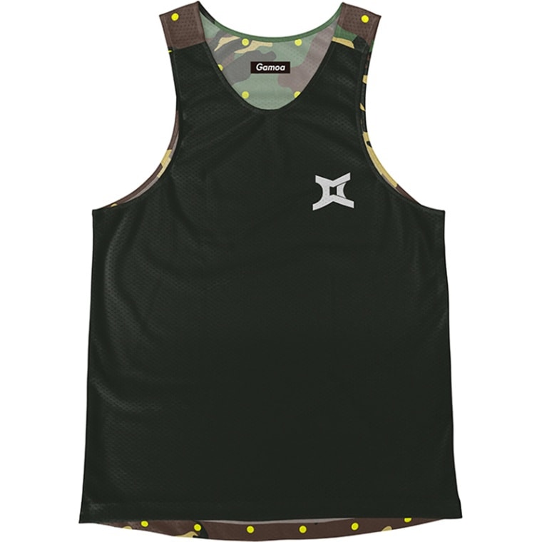 Singlet Black CamoDot（Yellow) | GAMOA ORIGINAL,SINGLET Men's | Gamoa ...