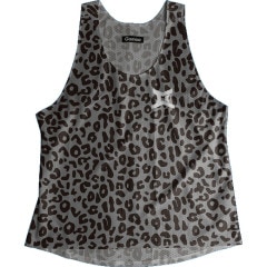 Singlet Leopard Black Ladies