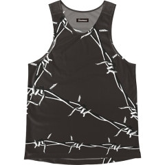 [Easy Order] Singlet Black Barbed wire