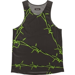 [Easy Order] Singlet BlackGreen Barbed wire