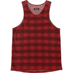 [Easy Order]Singlet Ombre Check Red