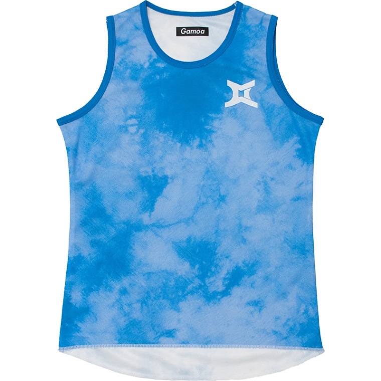 SleevelesT Blue Tie dye | Lil GAMOA,SLEEVELES-T Ladies | Gamoa -ストリートでも ...