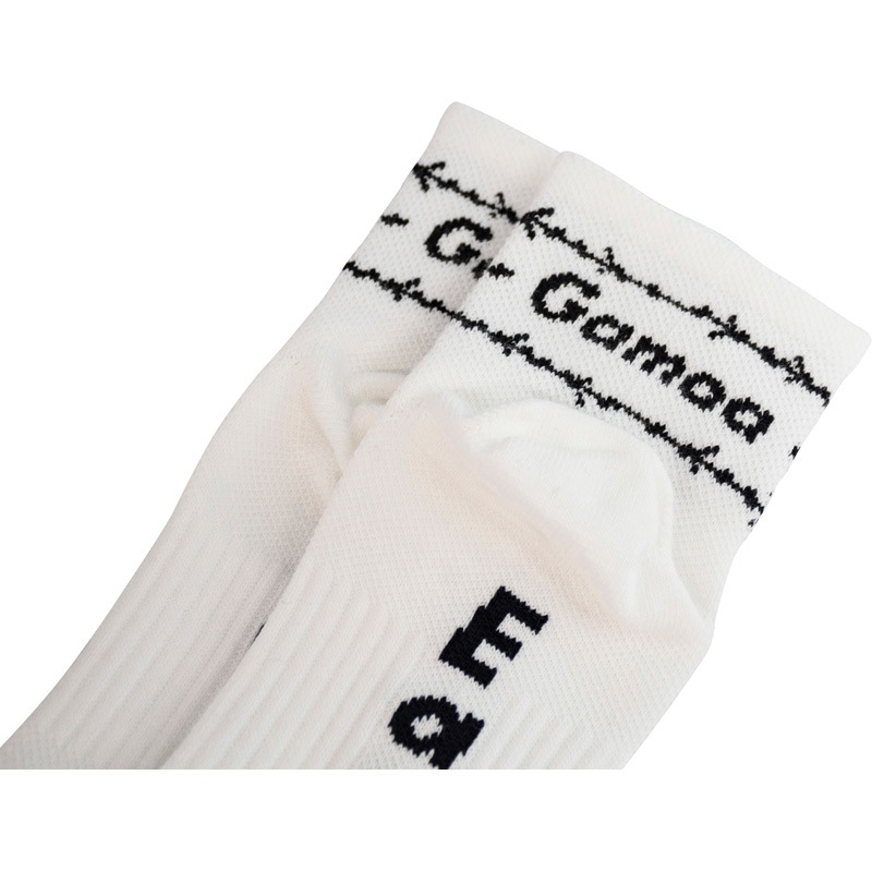 Socks Barbed wire WhiteBlack