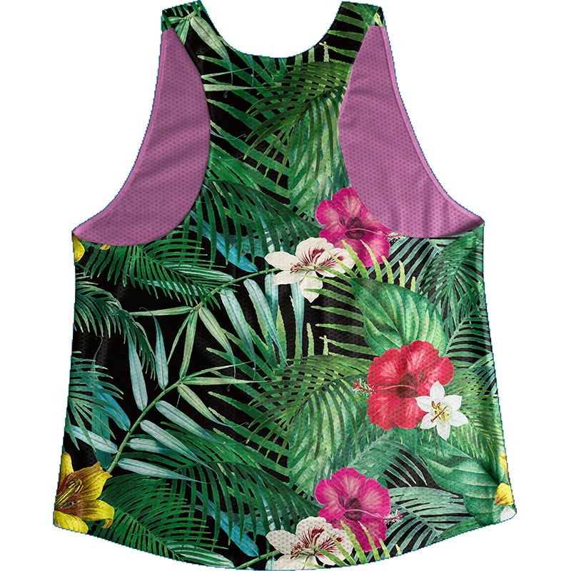 [Easy Order]Singlet Pink Tropical