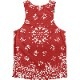 Singlet Camouflage Red Paisley
