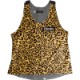 Singlet Box logo Leopard Black Dot Ladies