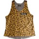 Singlet Box logo Leopard Brown Dot Ladies