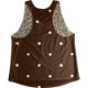 Singlet Box logo Leopard Brown Dot Ladies
