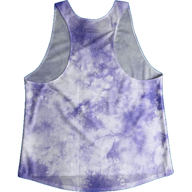 [Easy Order] Singlet Purple Tie dye
