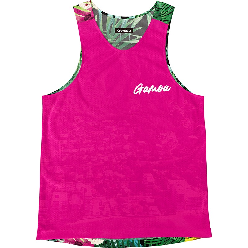 Singlet Pink Tropical