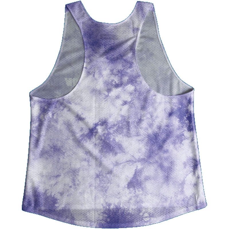 Singlet Purple Tie dye Ladies
