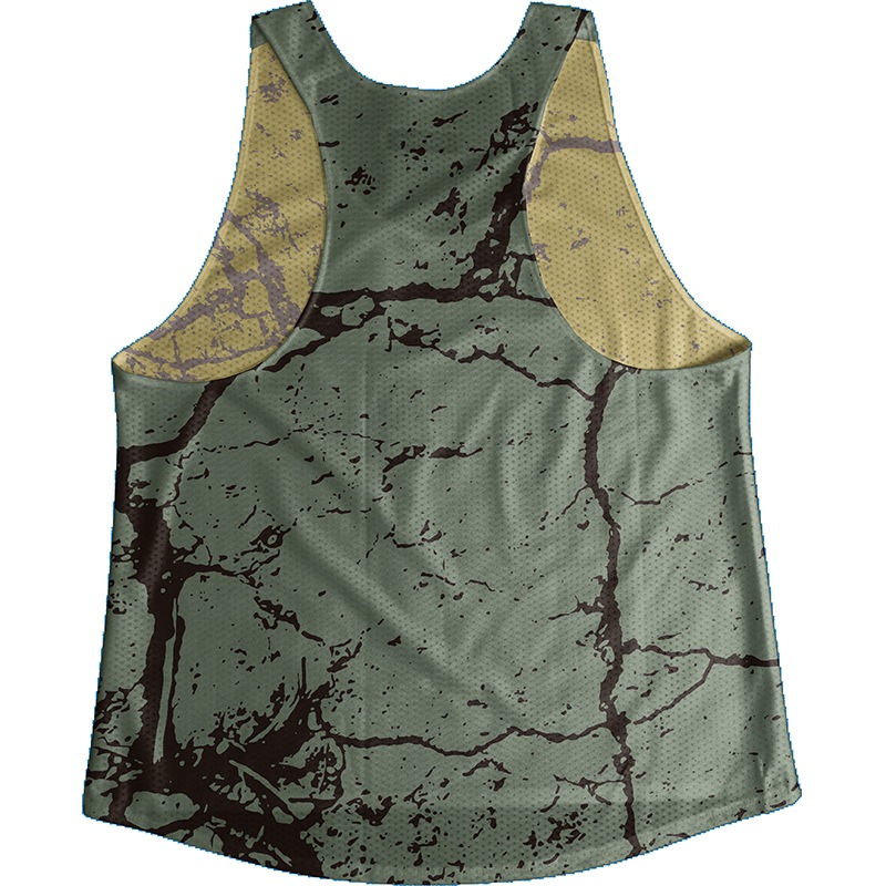 [Easy Order]Singlet Cement Pattern Ladies