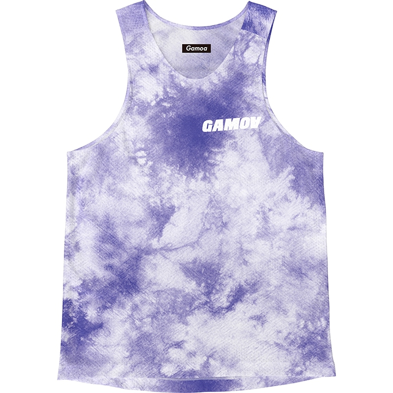 Singlet Purple Tie dye