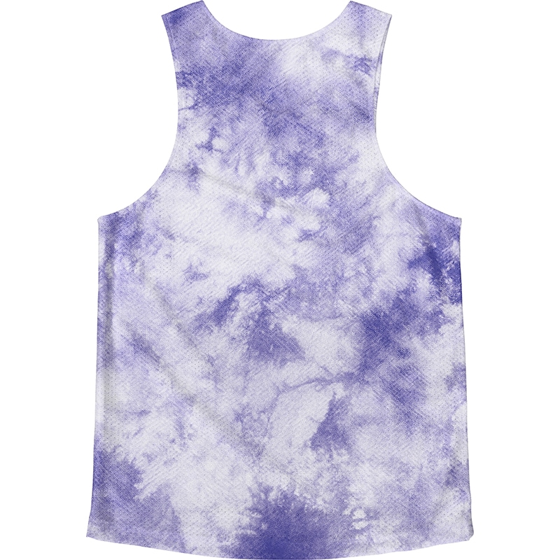 Singlet Purple Tie dye