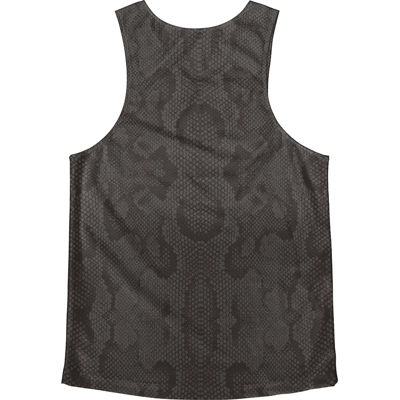 Singlet Python Pattern Black
