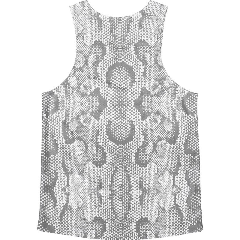 Singlet Python Pattern White