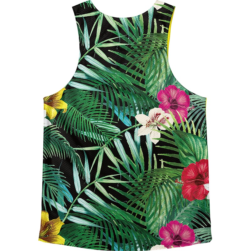 [Easy Order] Singlet Yellow Tropical