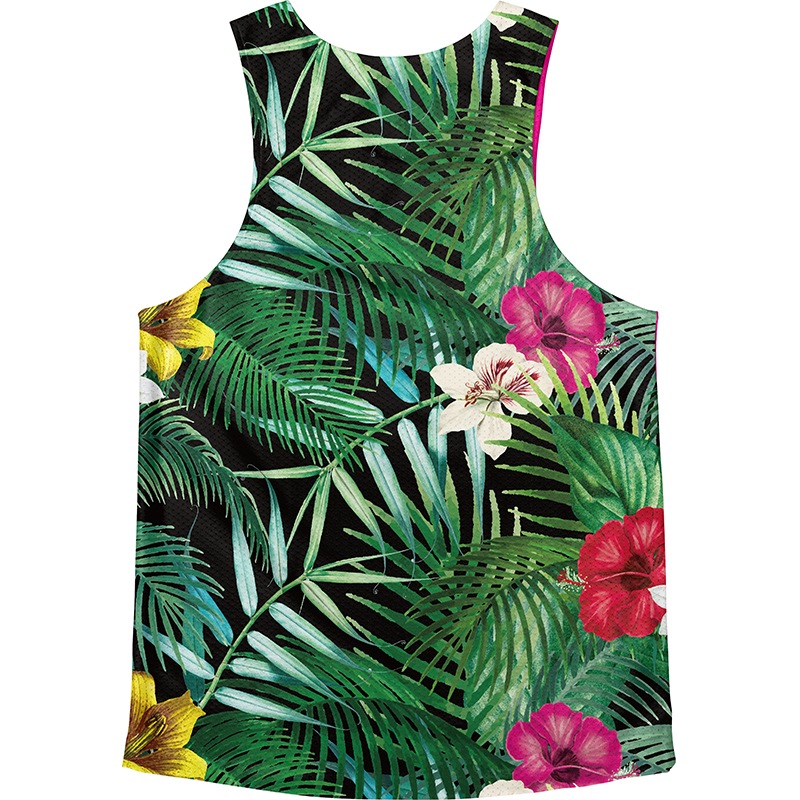 [Easy Order] Singlet Pink Tropical