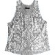 [Easy Order] Singlet Python Pattern White Ladies