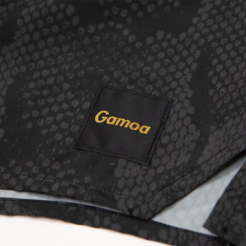 SHORTS Python Pattern Black