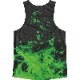 [Easy Order] Singlet Fire Pattern Green