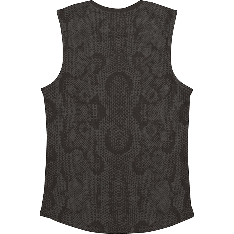 SleevelesT Python Pattern Black