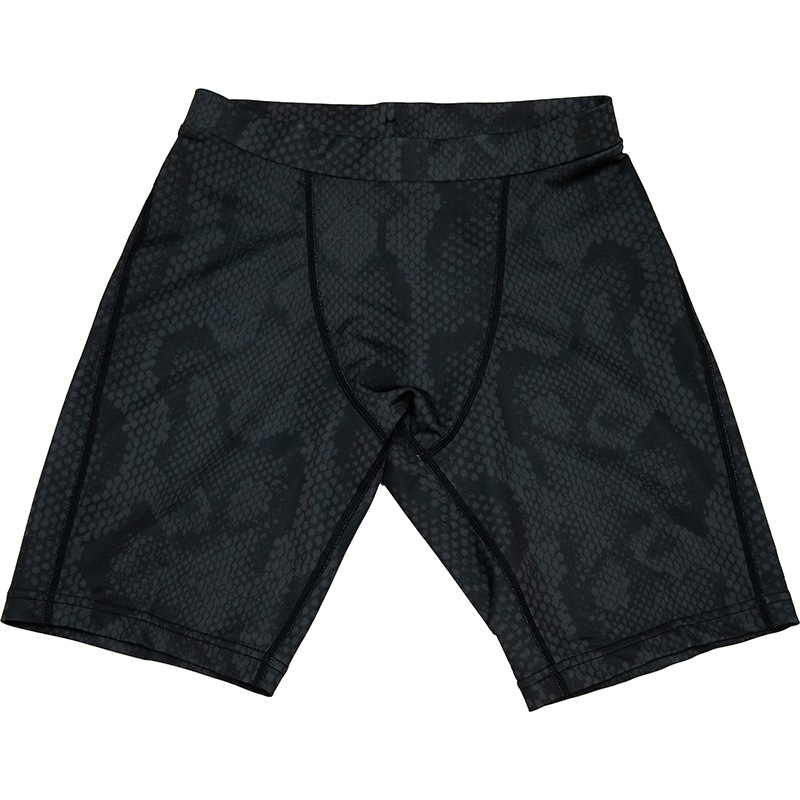 Short Spats Python Pattern Black