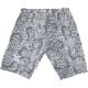 Short Spats Python Pattern White