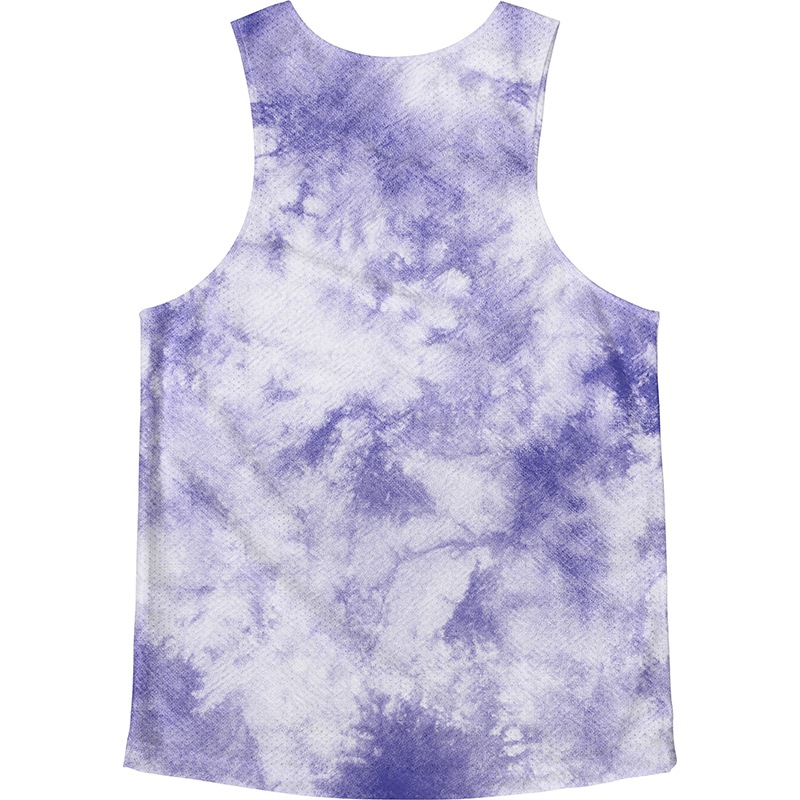 [Easy Order] Singlet Purple Tie dye