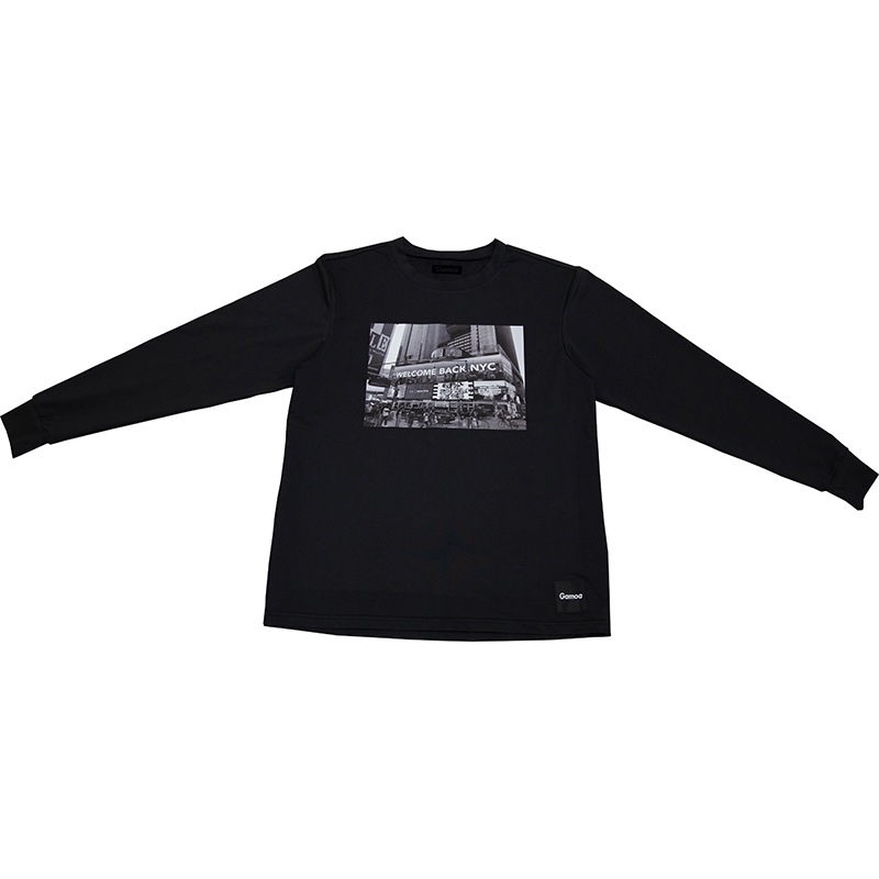 LONGSLEEVE-T NY K Photo Black