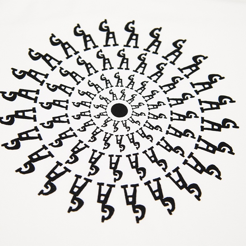 LONGSLEEVE-T Circle White