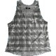 Singlet Ombre Check White