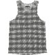 [Easy Order]Singlet Ombre Check White