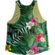 Singlet Yellow Tropical Ladies