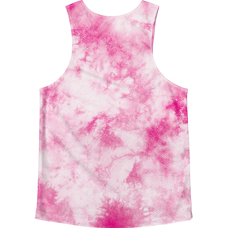 Singlet Pink Tie dye