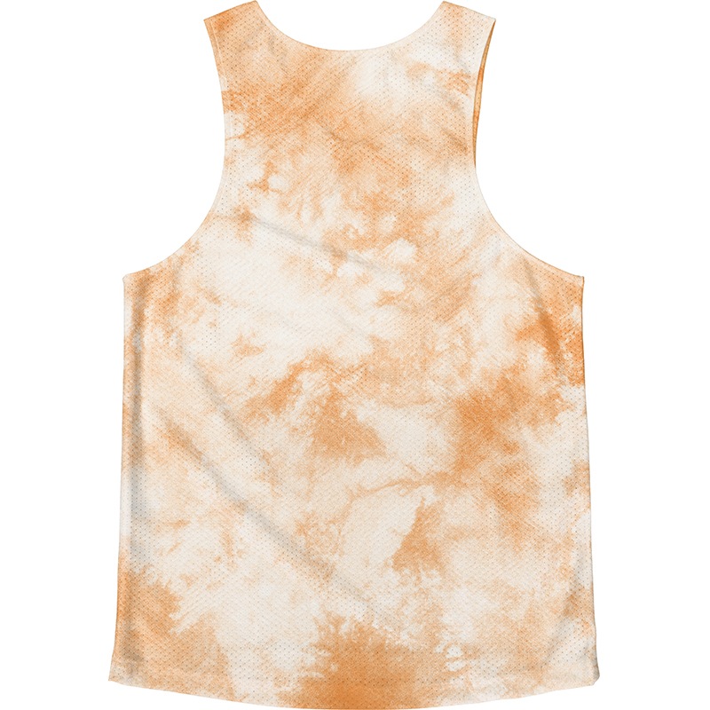 Singlet Orenge Tie dye
