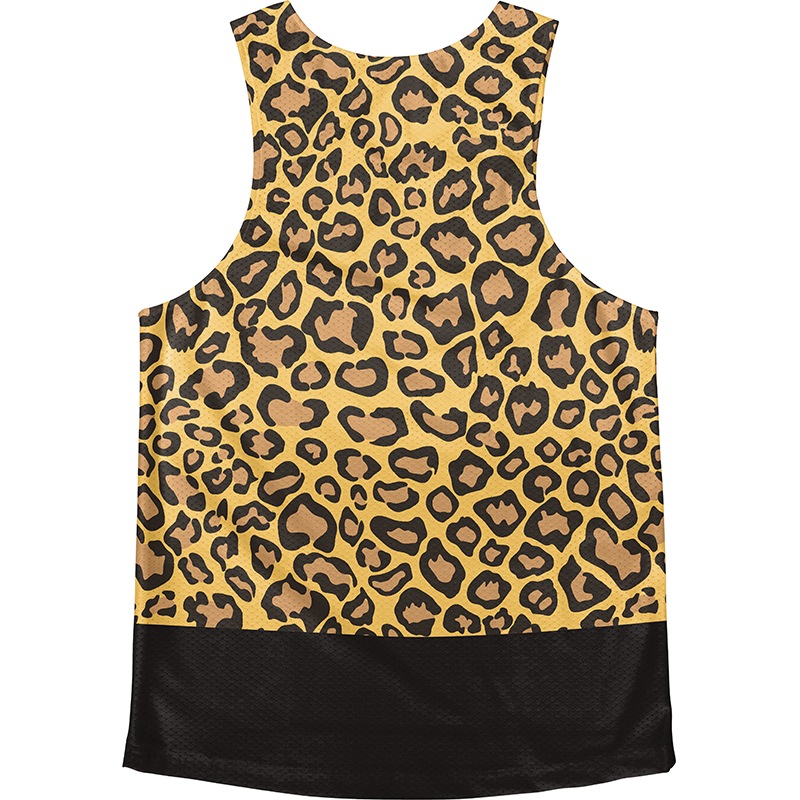 Singlet Leopard Black