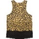 Singlet Leopard Black