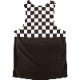 [Easy Order] Singlet Block Check Black