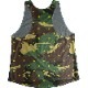 [Easy Order] Singlet Black CamoDot��Yellow)