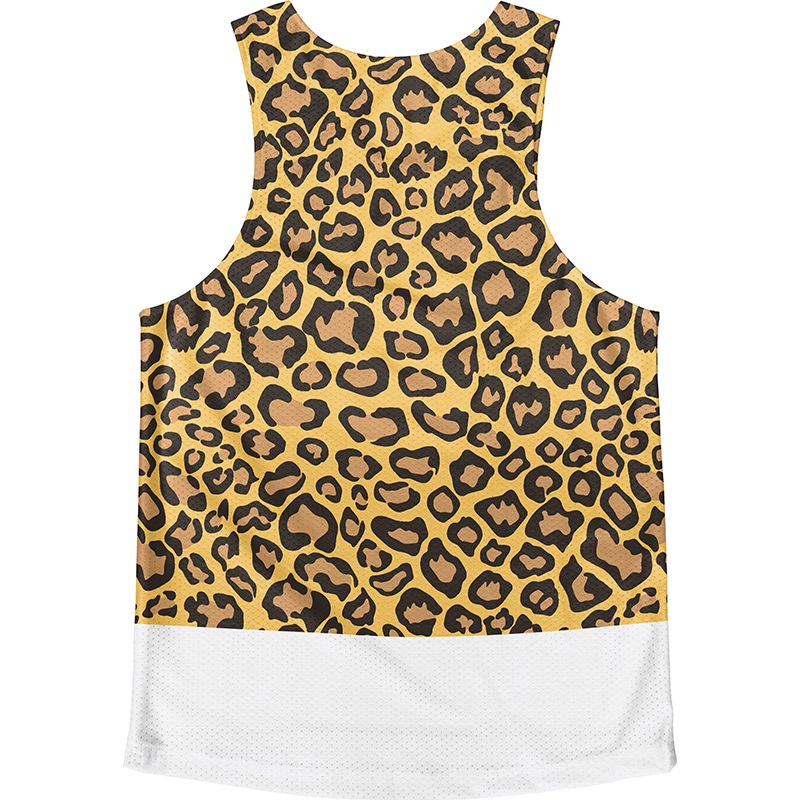 Singlet Leopard White