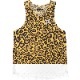 Singlet Leopard White
