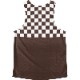 [Easy Order] Singlet Block Check Brown