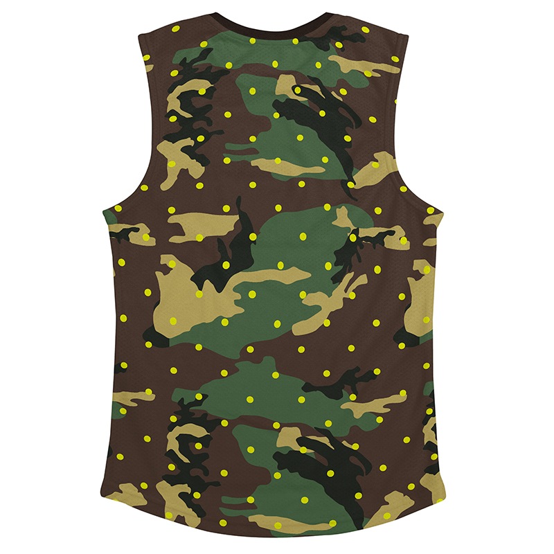 SleevelesT Black CamoDotYellow)