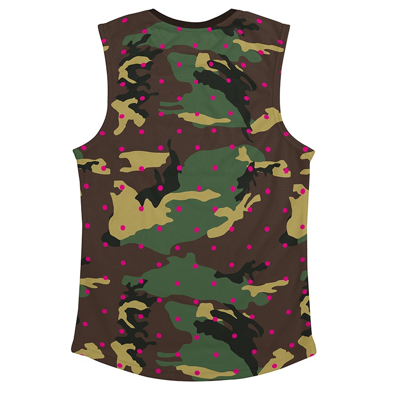 SleevelesT Brown CamoDotPink)