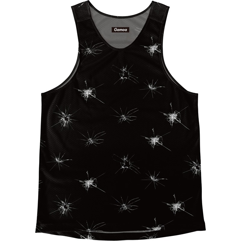 [Easy Order] Singlet Gun Marks Black